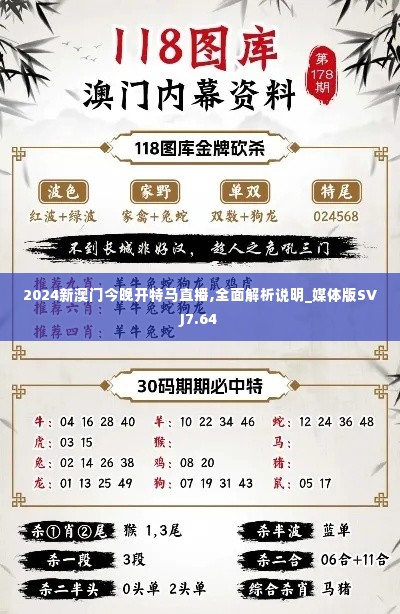 2024新澳门今晚开特马直播,全面解析说明_媒体版SVJ7.64