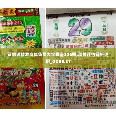 管家婆精准资料免费大全香港326期,科技评估解析说明_GZR8.37