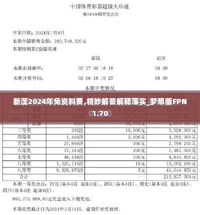 新澳2024年免资料费,精妙解答解释落实_梦想版FPN1.70