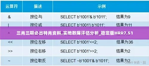 三肖三期必出特肖资料,实地数据评估分析_稳定版HRR7.51