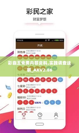 彩霸王免费内部资料,实践调查说明_AKV2.86