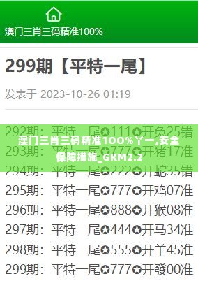 澳门三肖三码精准1OO%丫一,安全保障措施_GKM2.2
