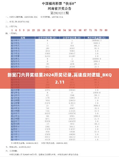 新奥门六开奖结果2024开奖记录,高速应对逻辑_BKQ2.11