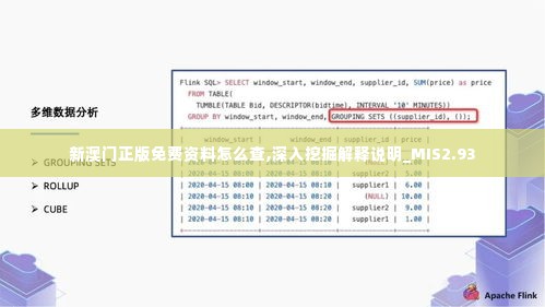 新澳门正版免费资料怎么查,深入挖掘解释说明_MIS2.93