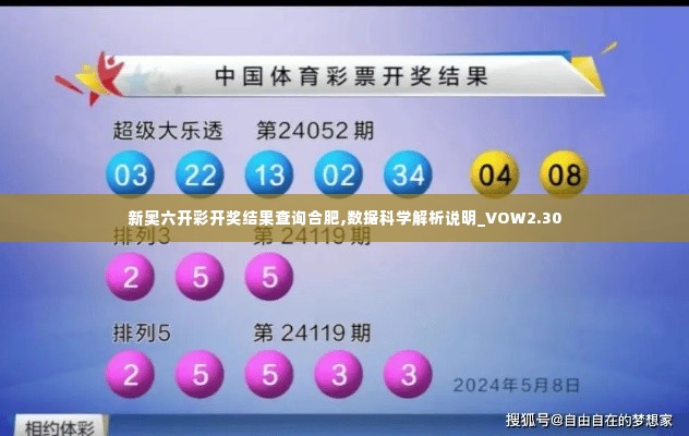 新奥六开彩开奖结果查询合肥,数据科学解析说明_VOW2.30