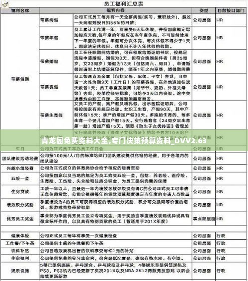 青龙阁免费资料大全,专门决策预算资料_DVV2.63