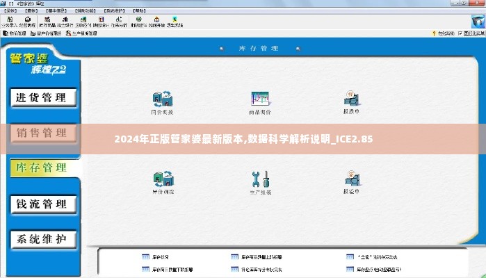 2024年正版管家婆最新版本,数据科学解析说明_ICE2.85