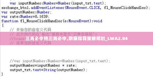 三肖必中特三肖必中,数据指导策略规划_LWA2.84