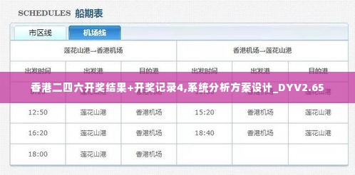 香港二四六开奖结果+开奖记录4,系统分析方案设计_DYV2.65