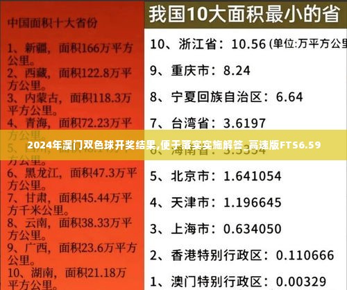 2024年澳门双色球开奖结果,便于落实实施解答_高速版FTS6.59