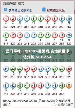 澳门平特一肖100%准确吗,实地数据评估分析_SBO2.54