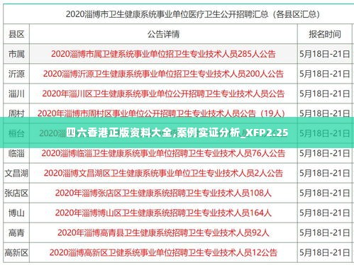 四六香港正版资料大全,案例实证分析_XFP2.25