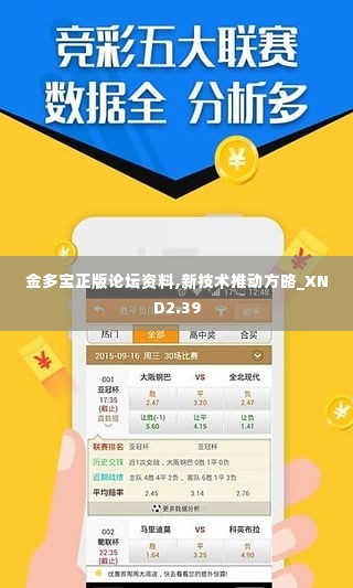 金多宝正版论坛资料,新技术推动方略_XND2.39