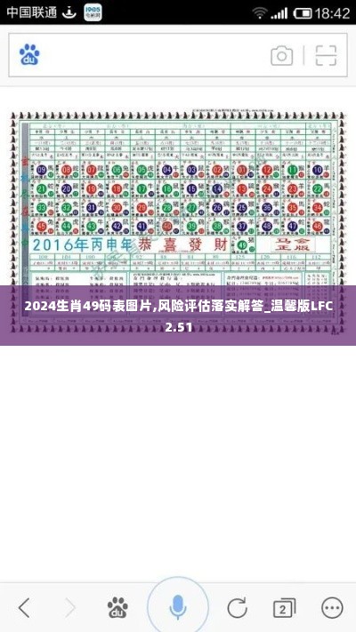 2024生肖49码表图片,风险评估落实解答_温馨版LFC2.51