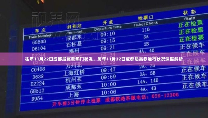 历年11月22日成都局高铁运行状况深度解析与热门状况回顾