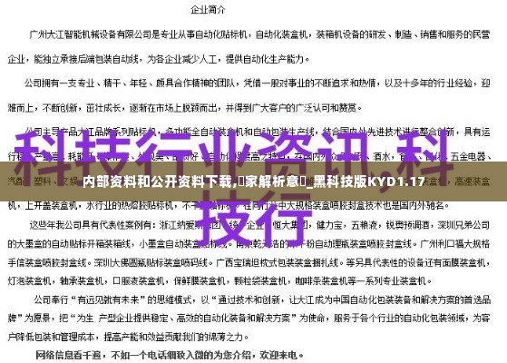 内部资料和公开资料下载,專家解析意見_黑科技版KYD1.17