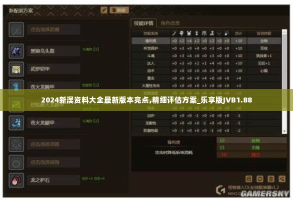 2024新澳资料大全最新版本亮点,精细评估方案_乐享版JVB1.88