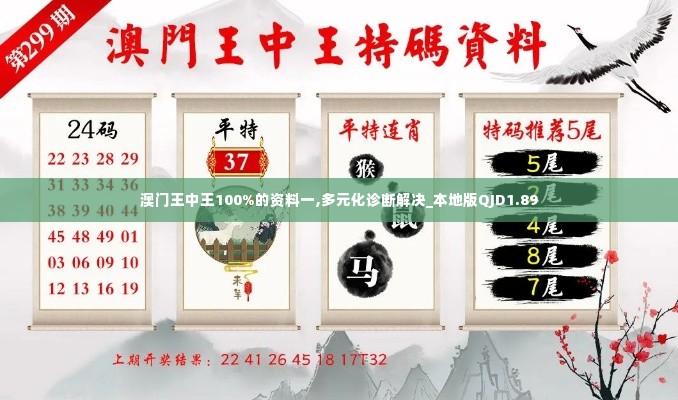 澳门王中王100%的资料一,多元化诊断解决_本地版QJD1.89