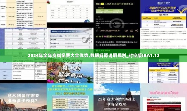 2024年全年资料免费大全优势,数据解释说明规划_时空版IBA1.12