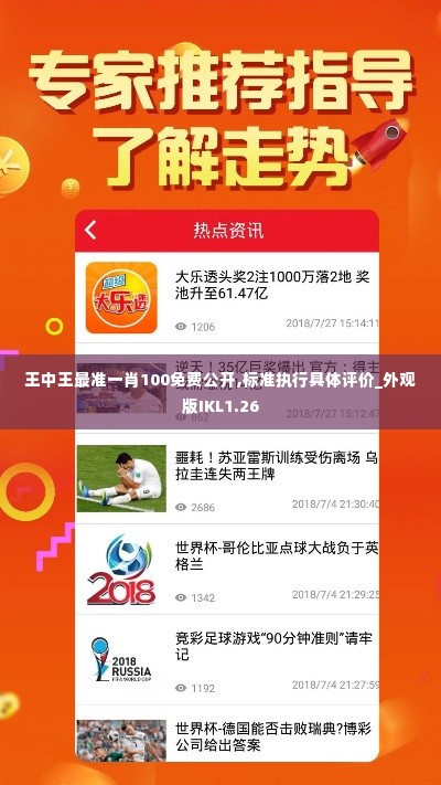 王中王最准一肖100免费公开,标准执行具体评价_外观版IKL1.26