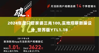 2024年澳门管家婆三肖100,实地观察数据设计_世界版YTL1.18