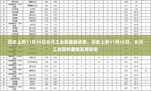 历史上的11月25日北河工业园发展动态回顾