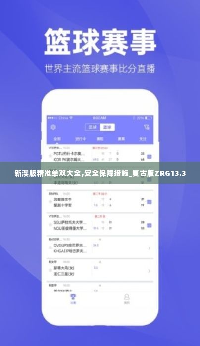 新澳版精准单双大全,安全保障措施_复古版ZRG13.3