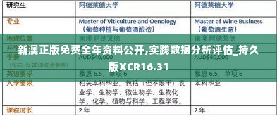 新澳正版免费全年资料公开,实践数据分析评估_持久版XCR16.31