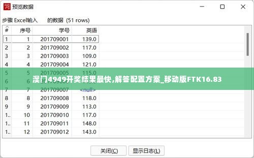 澳门4949开奖结果最快,解答配置方案_移动版FTK16.83