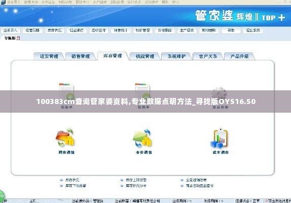 100383cm查询管家婆资料,专业数据点明方法_寻找版OYS16.50
