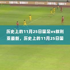 历史上的11月25日国足vs叙利亚赛事深度解析与回顾，最新赛事回顾与深度探讨