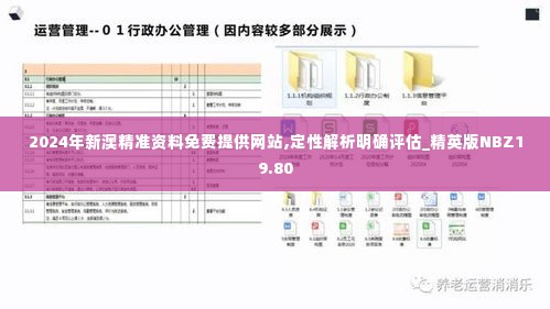 2024年新澳精准资料免费提供网站,定性解析明确评估_精英版NBZ19.80