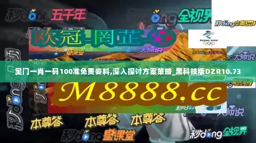 奥门一肖一码100准免费姿料,深入探讨方案策略_黑科技版DZR10.73