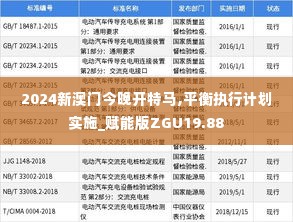 2024新澳门今晚开特马,平衡执行计划实施_赋能版ZGU19.88