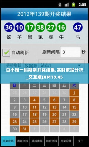 白小姐一码期期开奖结果,实时数据分析_交互版JXM19.45