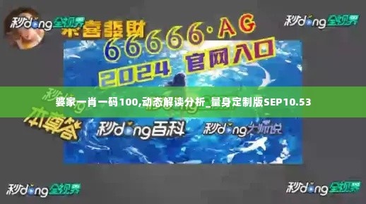 婆家一肖一码100,动态解读分析_量身定制版SEP10.53