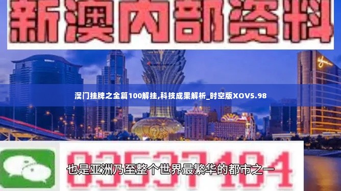 澳门挂牌之全篇100解挂,科技成果解析_时空版XOV5.98