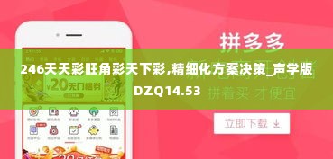 246天天彩旺角彩天下彩,精细化方案决策_声学版DZQ14.53