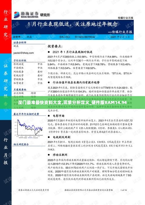 澳门最准最快资料大全,现象分析定义_硬件版RAM14.94