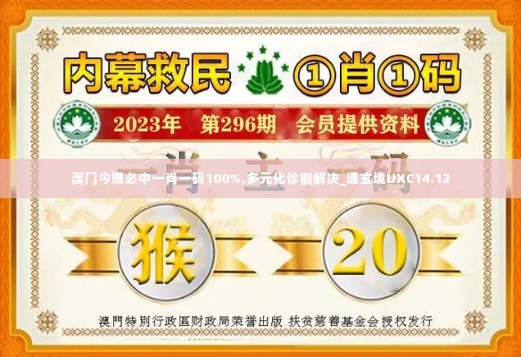 澳门今晚必中一肖一码100%,多元化诊断解决_通玄境UXC14.12