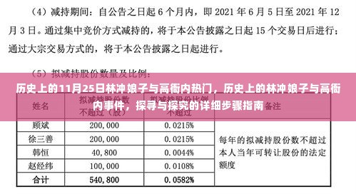 历史上的林冲娘子与高衙内事件深度解析，探寻与探究的详细步骤指南