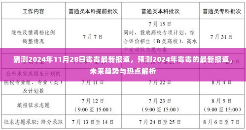 霉霉未来趋势揭秘，2024年最新报道及热点解析