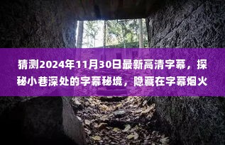 探秘小巷深处的字幕秘境，揭秘独特小店与高清字幕秘境之旅（2024年11月30日）