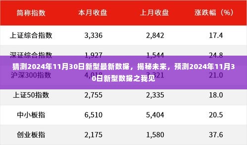 揭秘未来，预测2024年11月30日新型数据展望