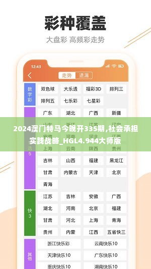 2024澳门特马今晚开335期,社会承担实践战略_HGL4.944大师版