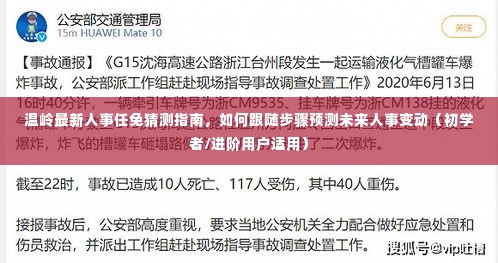 温岭人事任免预测指南，初学者与进阶用户如何跟随步骤洞悉未来人事变动