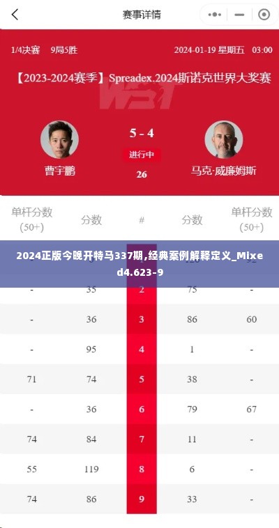 2024正版今晚开特马337期,经典案例解释定义_Mixed4.623-9