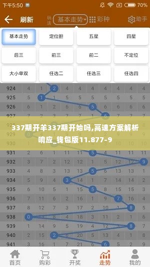 337期开羊337期开始吗,高速方案解析响应_钱包版11.877-9