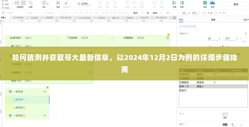 独家揭秘，掌握最新哥大资讯，2024年12月2日获取信息的详细步骤指南