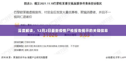 深度解读，最新疫情尸检报告揭示的关键信息分析（附详细解读报告）